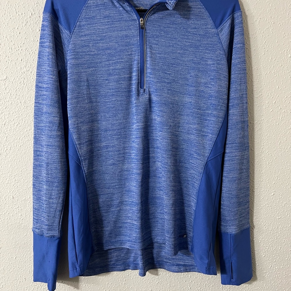 Women's Blue Quarter-Zip Jacket